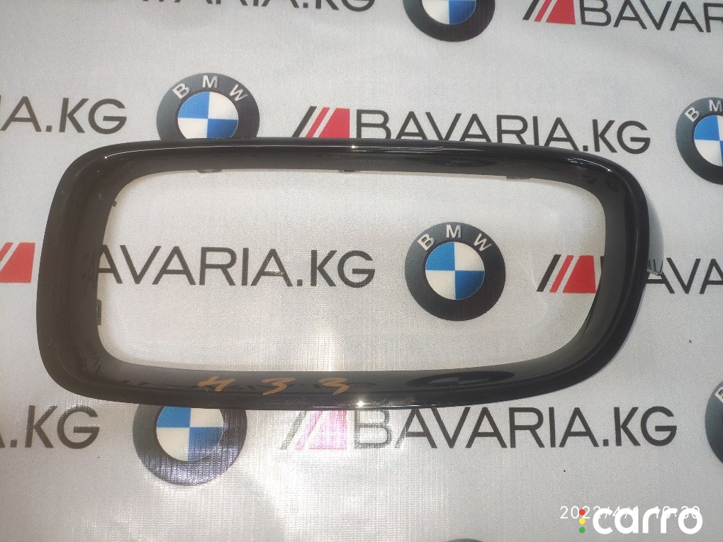 Накладка решетки бампера BMW 3 Series 2010-2014, 51137255411, фото 1