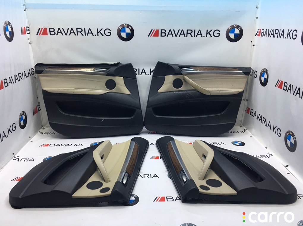 Дверные карты К-Т BMW X6 2007-2012, 51417244897, фото 1