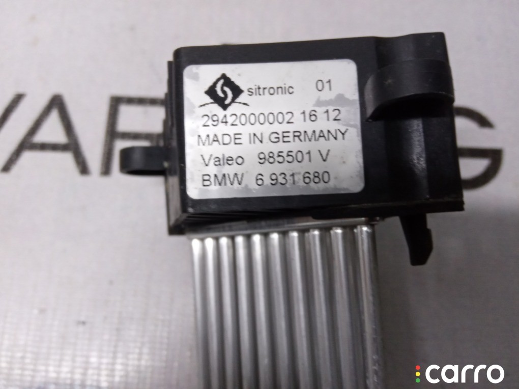 Реле печки BMW 530i, M54B30, 64116931680, фото 4