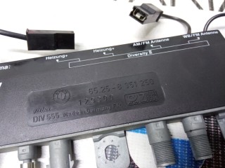 Усилитель антенны, ориг. номер 65248351250, BMW 525i