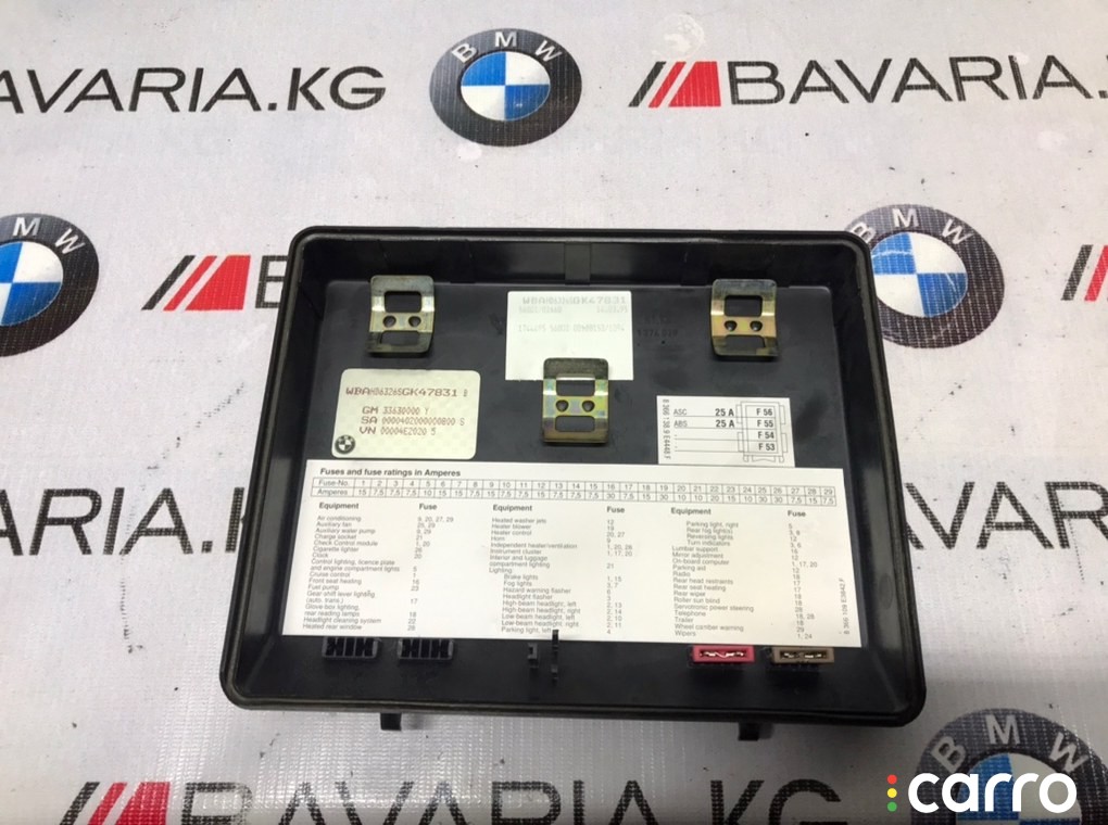 Крышка блока предохранителей BMW 525i, 61131374029, фото 2