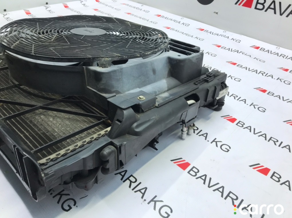 Электровентилятор радиатора кондиционера BMW X5 3.0i, M54B30, 64546921381, фото 3