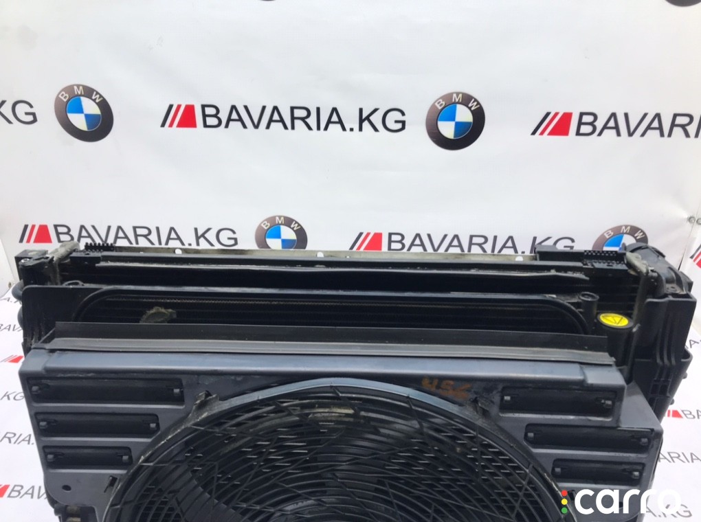 Электровентилятор радиатора кондиционера BMW X5 3.0i, M54B30, 64546921381, фото 4