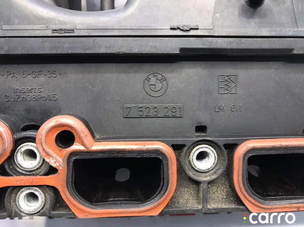 Коллектор впускной BMW 530i, M54B30, 11617525753, фото 3