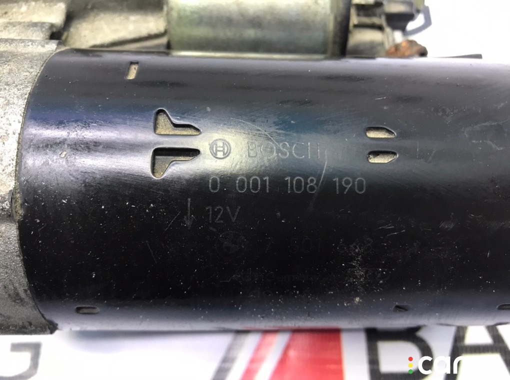 Стартер BMW X5 3.0i, M54B30, 12417501738, фото 2