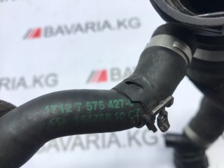 Патрубок радиатора нижний, ориг. номер 17127575427, BMW 750IX