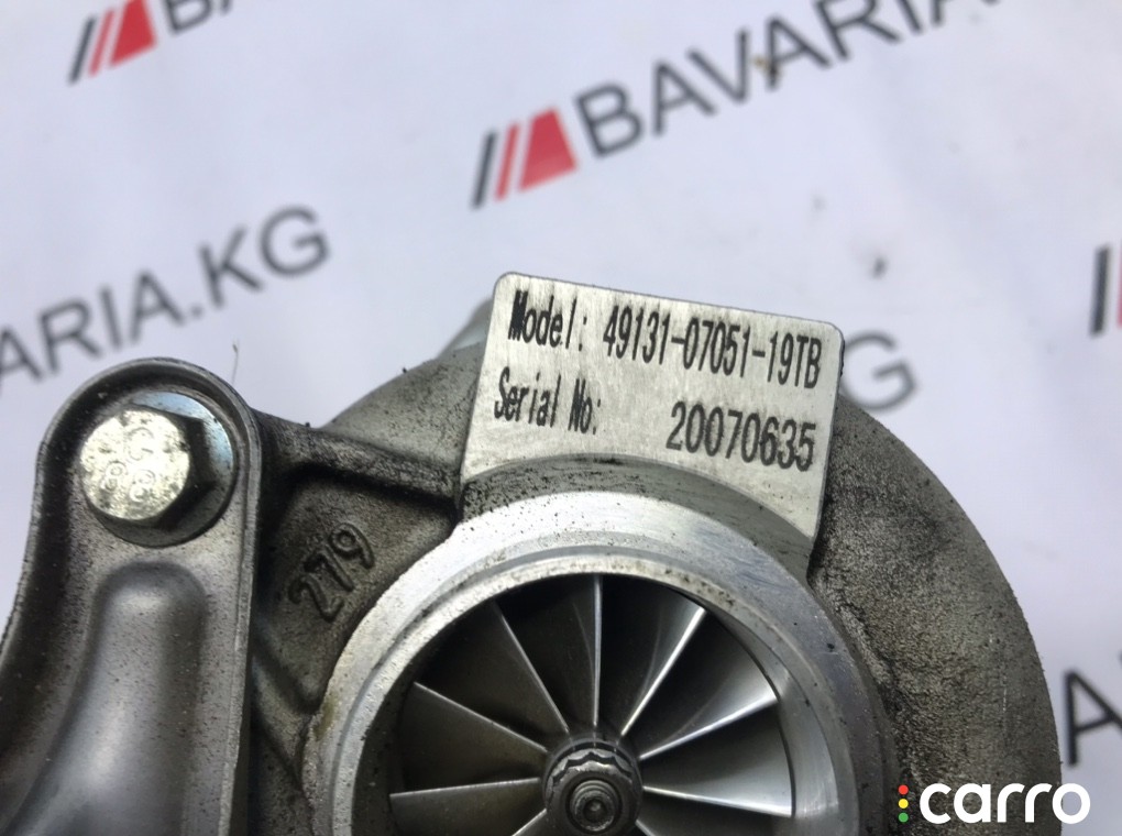 11657649291 Турбина BMW 135 2007г. - фото №2