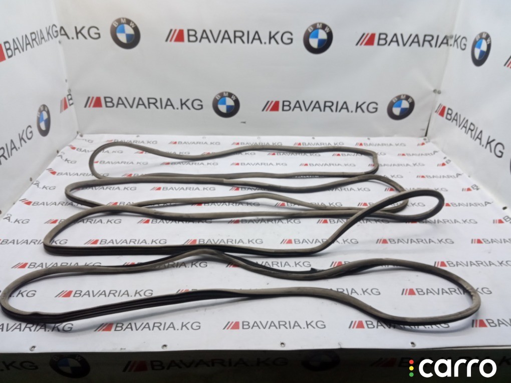 Уплотнитель двери на кузове BMW 540i, левый руль, 51728137772, фото 1