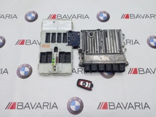 Блок DME+FEM+Ключ, ориг. номер 12148692971, 8689722, 8.4.1, BMW 330IX