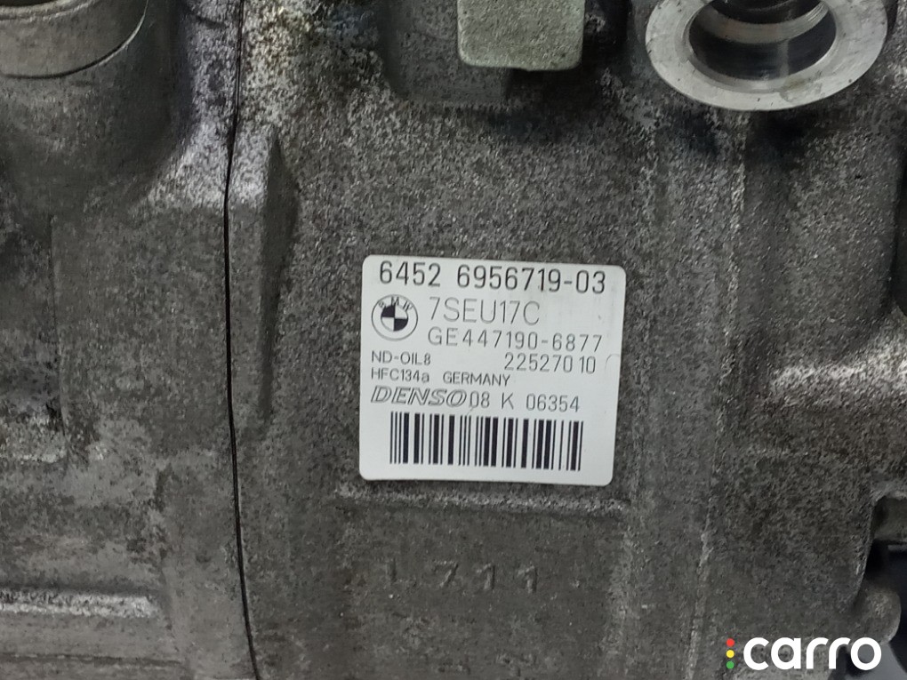 Компрессор кондиционера BMW 135i, N54B30, 64526956719, фото 4