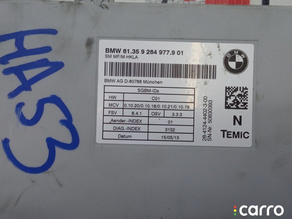Модуль сиденья BMW X5, 61359264977, фото 2