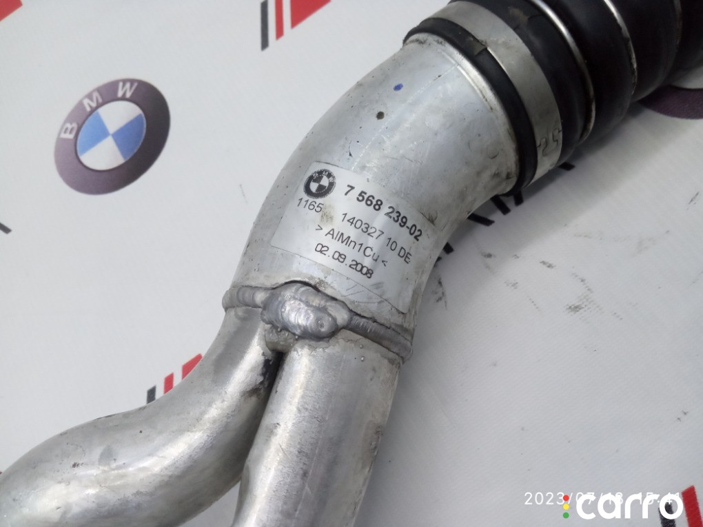 Патрубок интеркулера BMW 135i, N54B30, 11657568239, фото 2