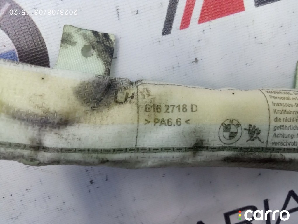 Airbag-шторка BMW X5, левый руль, 72127141507, фото 2