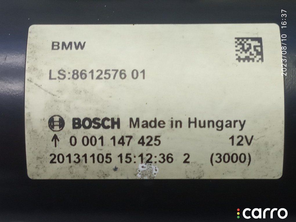 Стартер BMW, 12418612576, фото 2