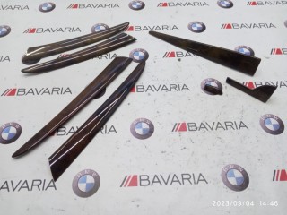 Комплект деревянных декоративных накладок, ориг. номер 51458245992, BMW X5 2003-2006