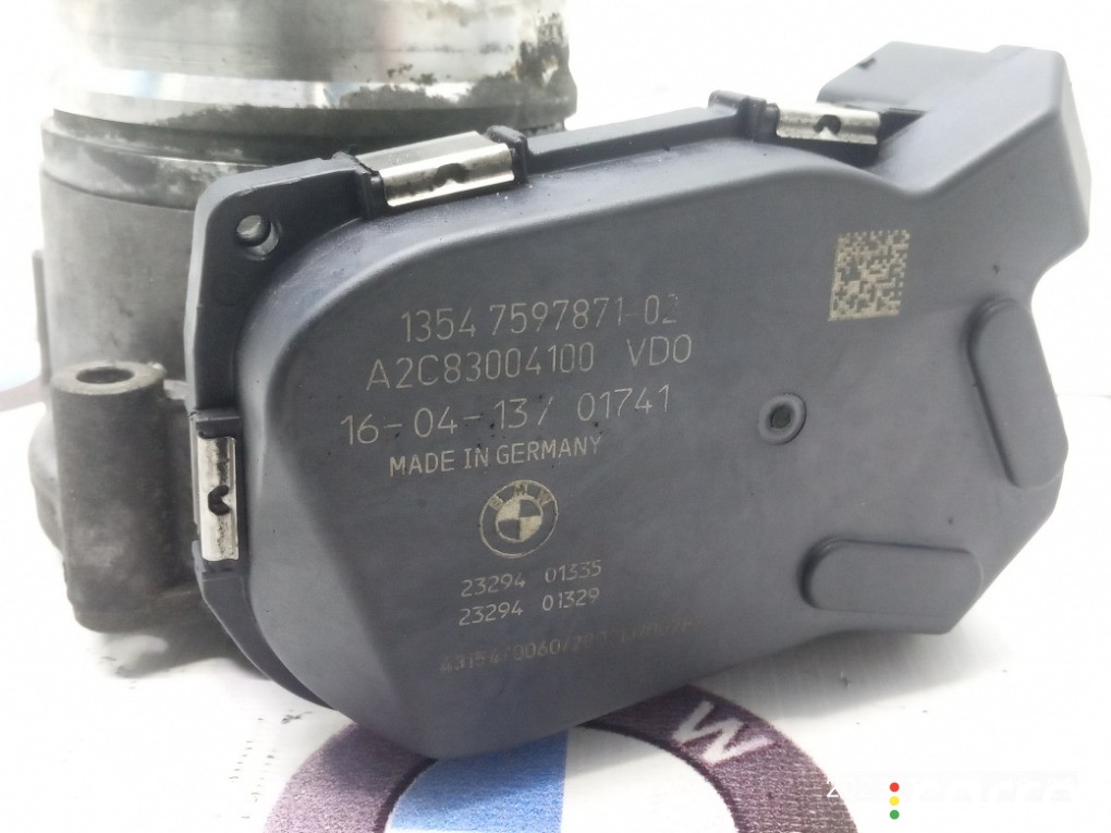Дроссельная заслонка BMW X5, N55B30, 13547597871, фото 4