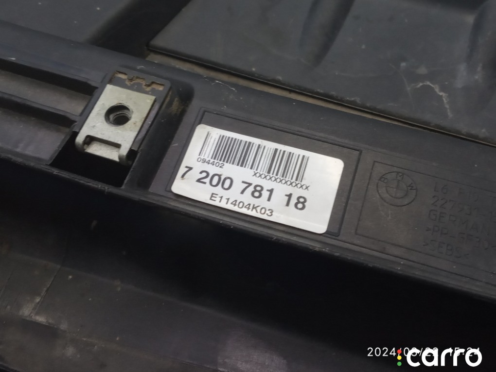 Воздуховод радиатора BMW 5' 550i, N63B44, 51747200781, фото 4