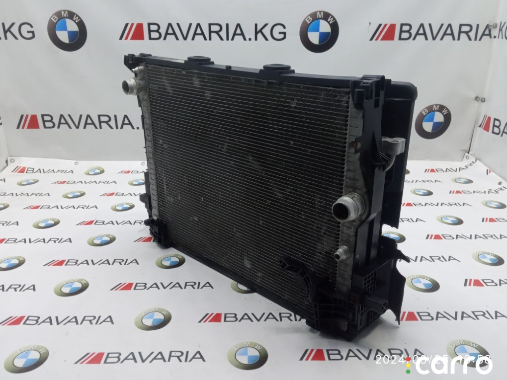 Радиатор охлаждающей жидкости BMW 5' 550i, N63B44, 17117601832, фото 3
