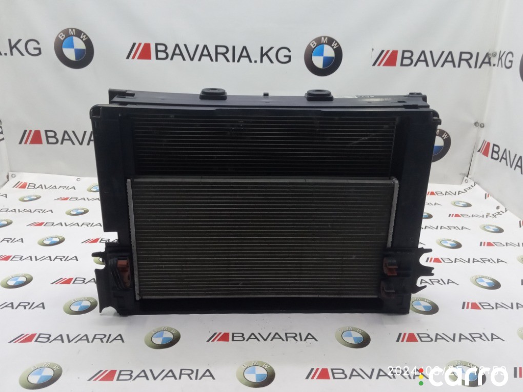 Радиатор охлаждающей жидкости BMW 5' 550i, N63B44, 17117601832, фото 5