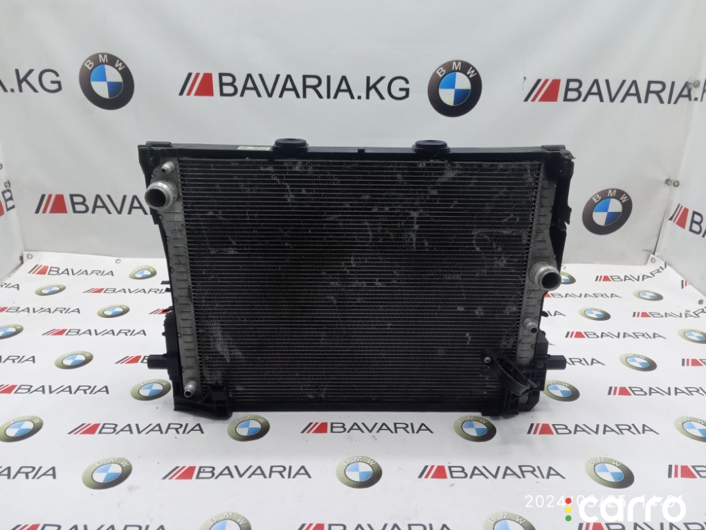 Радиатор охлаждающей жидкости BMW 550, N63B44, 17117601832, фото 1