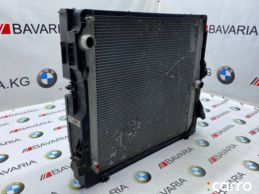 Радиатор кондиционера BMW X5' 4.8i, N62B48, 64509239992, фото 3