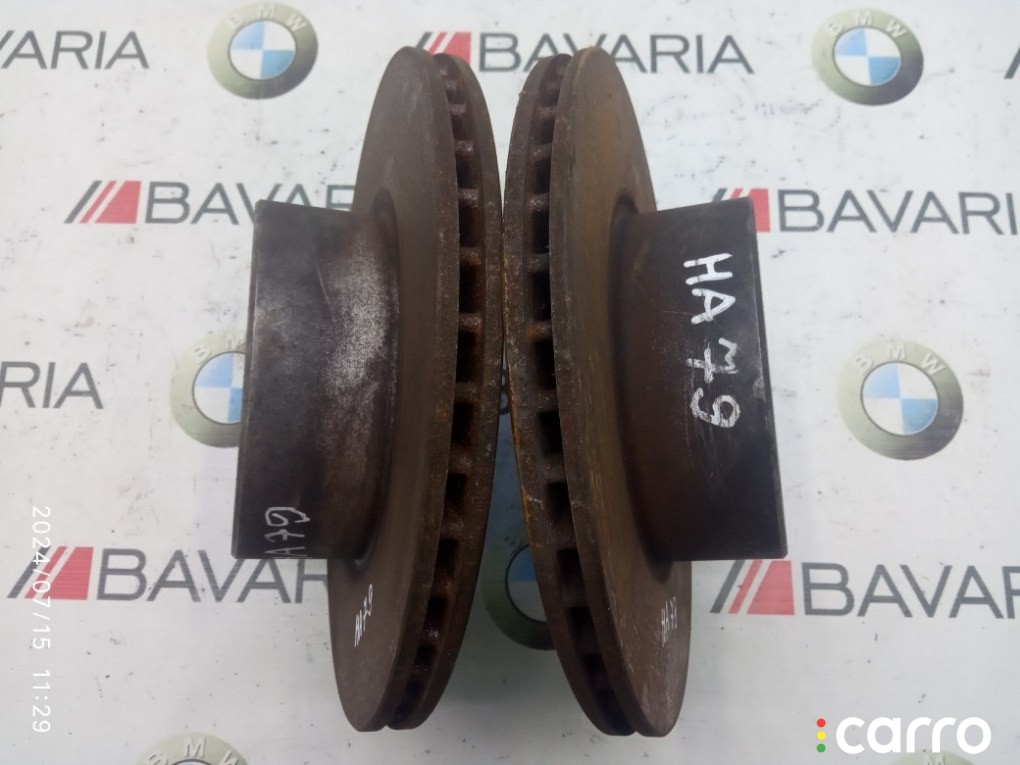 Диски тормозные вентилируемые к-т BMW 525i, 34116756534, фото 2