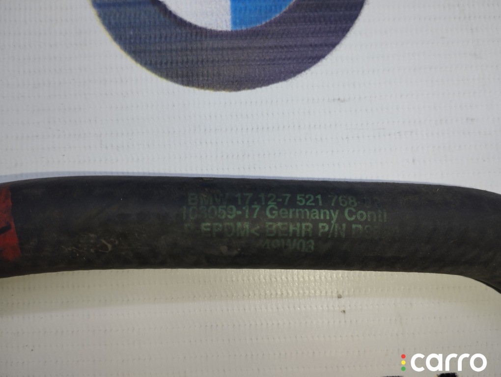 Патрубок расширительного бачка BMW X5 4.4i, N62B44, 17127521768, фото 3