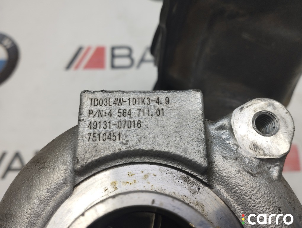 11657649290, 11654564711 Турбина BMW 3 SERIES - фото №3