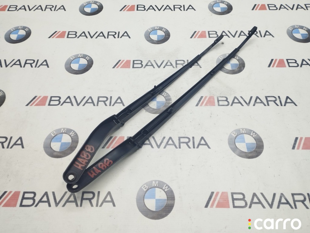 Рычаг стеклоочистителя BMW X5 4.4i, левый руль, 61617075612, фото 2