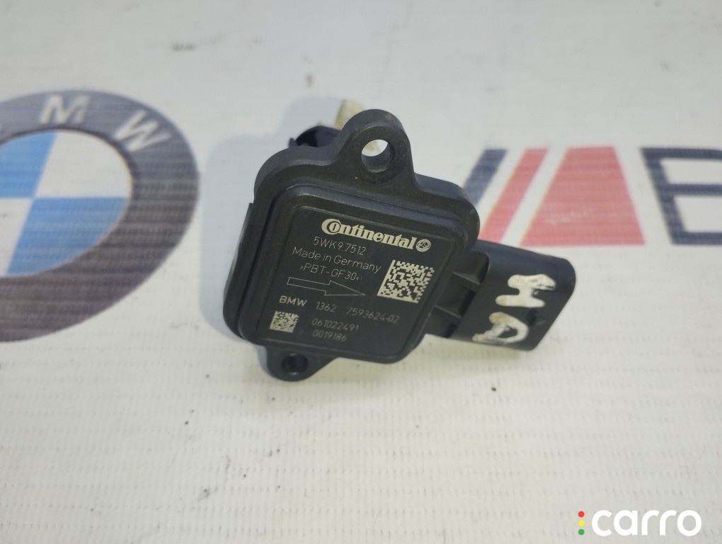 Расходомер воздуха BMW 335IX, 13627593624, фото 5