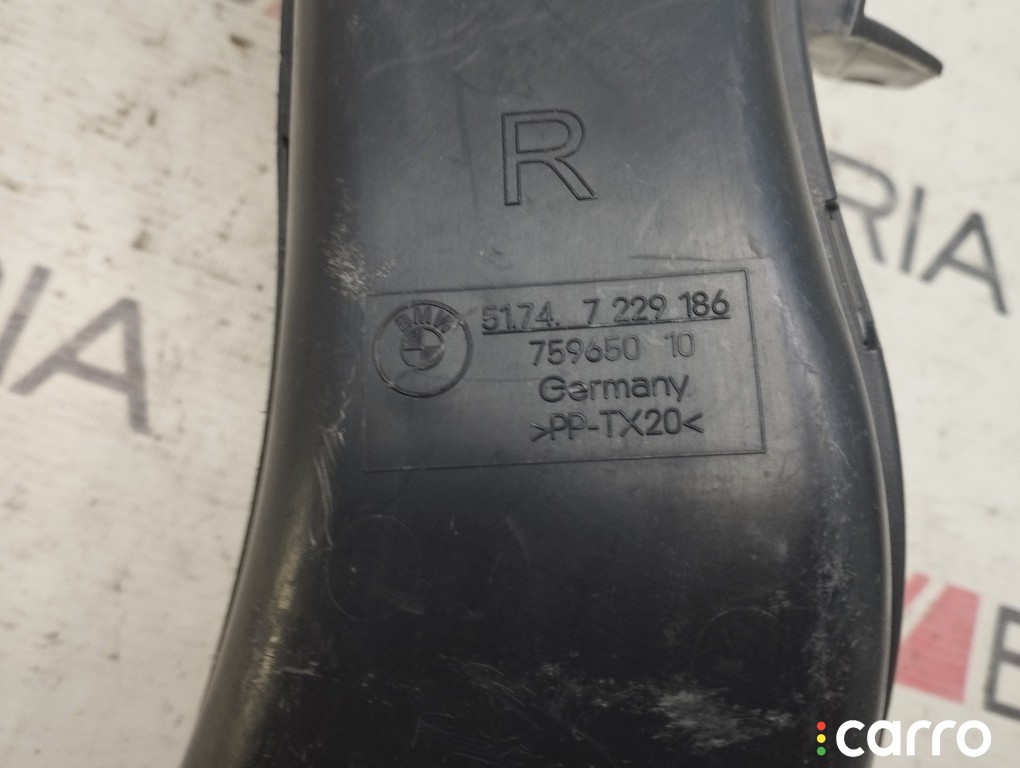 Воздуховод тормозов BMW 335i, 51747229186, фото 3