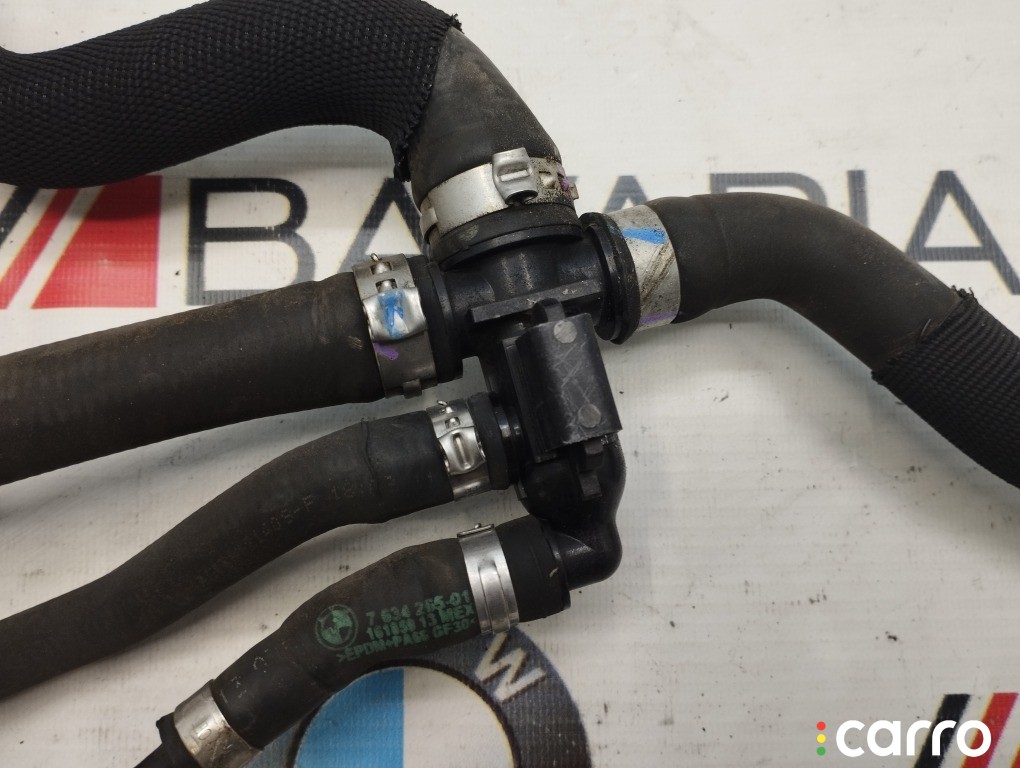 Патрубок расширительного бачка BMW X5 50i xDRIVE, N63B44, 17127634257, фото 3