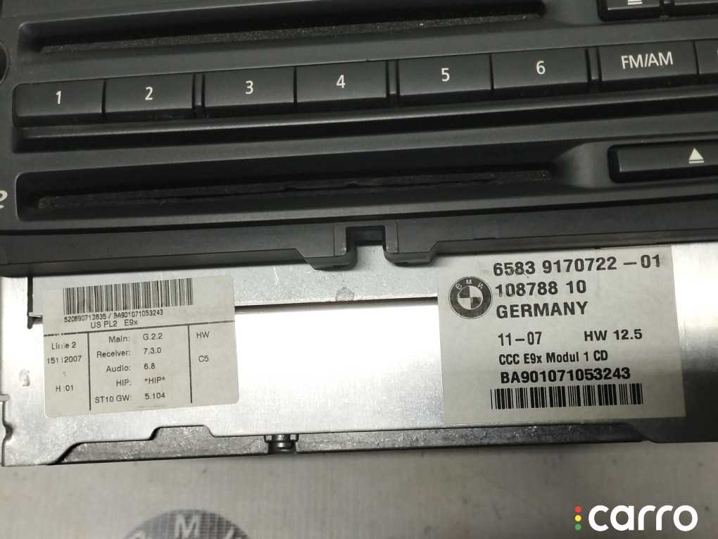 Радиомодуль ССС BMW 335 2004-2008, 65839170722, фото 3
