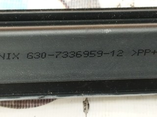 Уплотнитель стекла в боковой двери, ориг. номер 51337336959, BMW 530E
