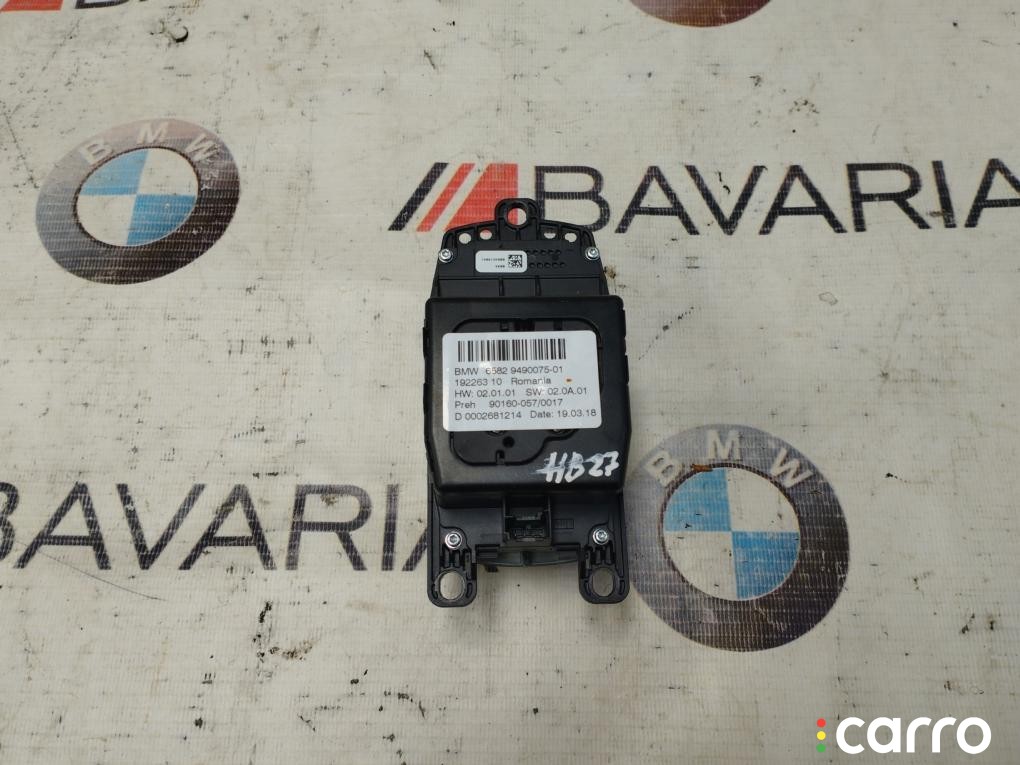 65829490075, 65825A3B1E2 Джойстик i-drive BMW 530E 2018г. - фото №2
