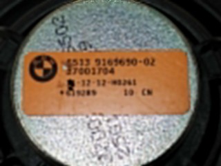 Динамик в дверь, ориг. номер 65139169690, BMW 3' 340i