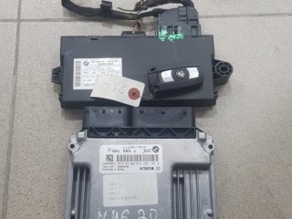 Блок DME+CAS+ключ BMW 3 series, 12148619738