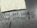 5H0867244F, 5H0867244E, 5H0868310 обшивка центральной стойки левая верхняя Volkswagen Golf R 8 2021г. - фото №3