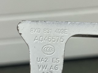 петля двери задней левой, ориг. номер 8X4833407A, 8X0831403E, Skoda Superb 3 2015-2019