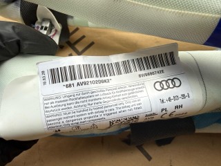 подушка безопасности боковая (шторка) левая, ориг. номер 8W9880741E, Audi A4 Allroad B9 2016-2020