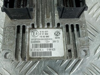 Блок управления двигателем, ориг. номер 51961635, Fiat Grande Punto 2005-2010
