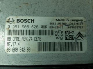Блок управления двигателем, ориг. номер 9666934280, Citroen С4 Picasso 2006-2013