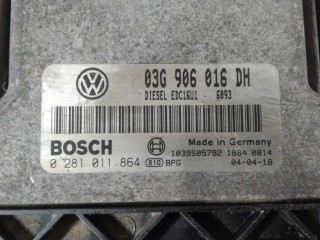 Блок управления двигателем, ориг. номер 03G906016DH, Volkswagen Touran