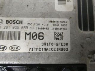 Блок управления двигателем, ориг. номер 391F02FED0, HYUNDAI SANTA FE IV