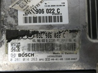Блок управления двигателем Volkswagen 03L906022C, ориг. номер 03L906022C, VW PASSAT B6 2005-2010