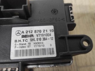 Сопротивление печки, ориг. номер A2128702110, MERCEDES-BENZ E-CLASS W212 01/2009 - 12/2016