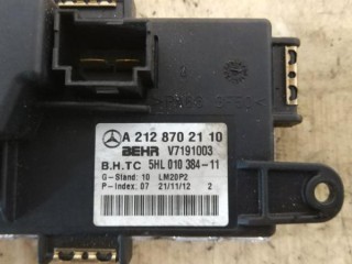 Сопротивление печки, ориг. номер A2128702110, MERCEDES-BENZ E-CLASS W212 01/2009 - 12/2016
