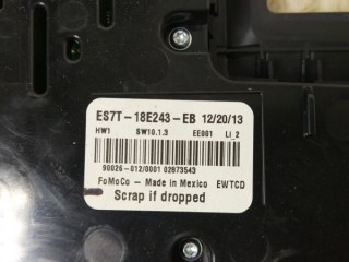 Блок управления печки/климат-контроля, ориг. номер ES7T18E243EB, FORD FUSION