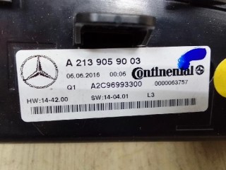 Блок управления печки/климат-контроля, ориг. номер A2139059003, MERCEDES-BENZ E-CLASS W213 01/2016 -