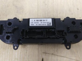 Блок управления печки/климат-контроля, ориг. номер A1669003417, MERCEDES-BENZ GLE W166 04/2015 - 10/2018